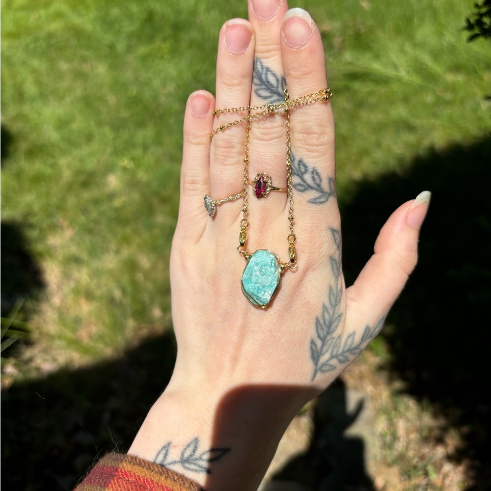 Amazonite Interchangeable Necklace - image 5